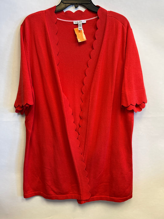 Cardigan By Isaac Mizrahi Live Qvc  Size: 2x