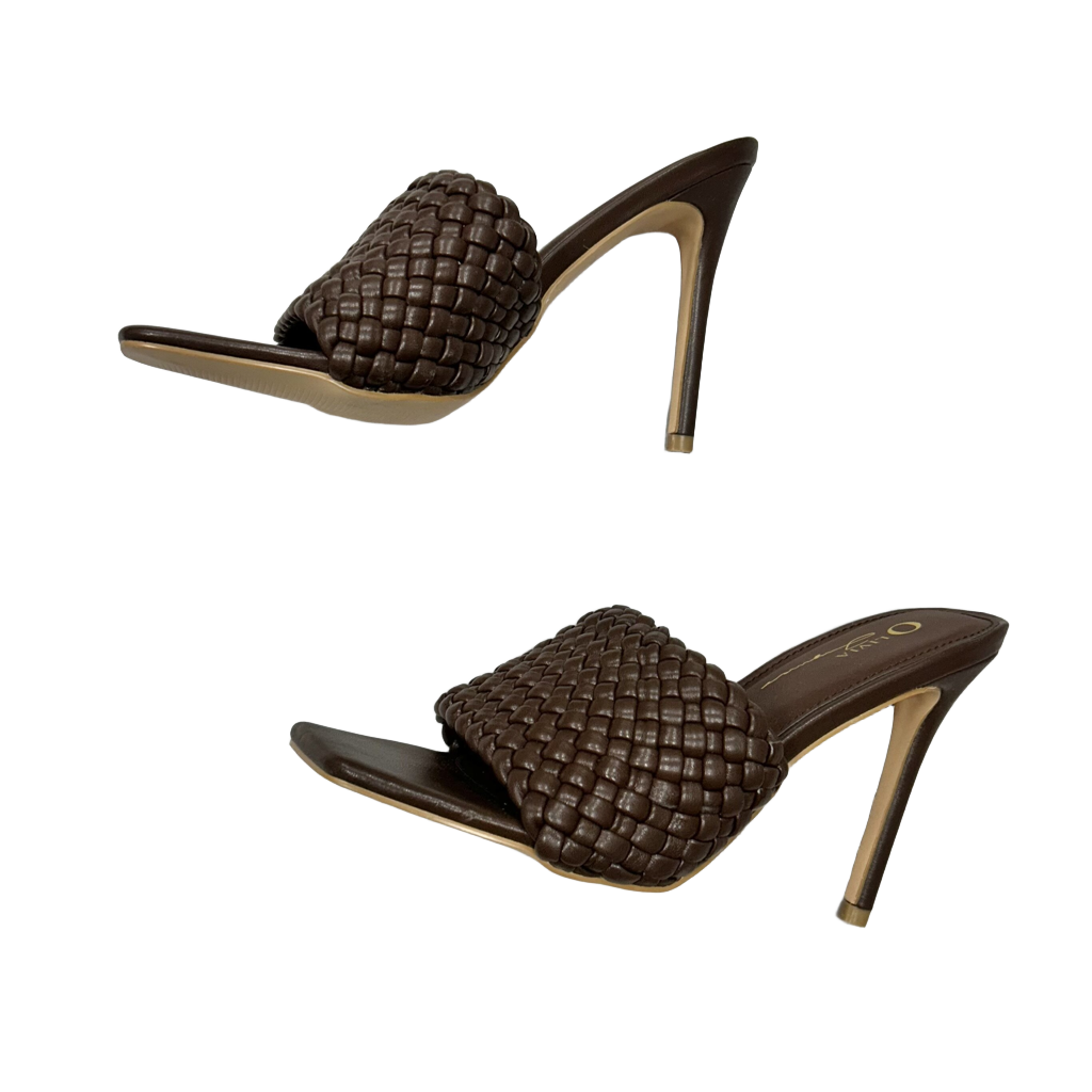 Sandals Heels Stiletto By Olivia  Size: 7.5