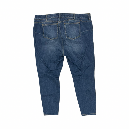Jeans Skinny By Torrid In Blue Denim, Size:26