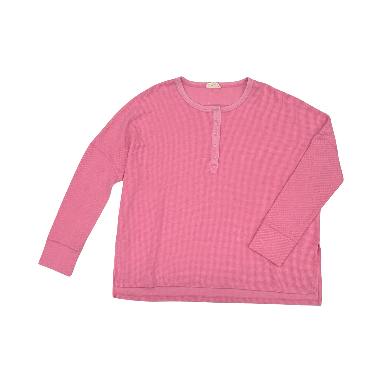 Top Ls Basic By Clothes Mentor In Pink, Size:L