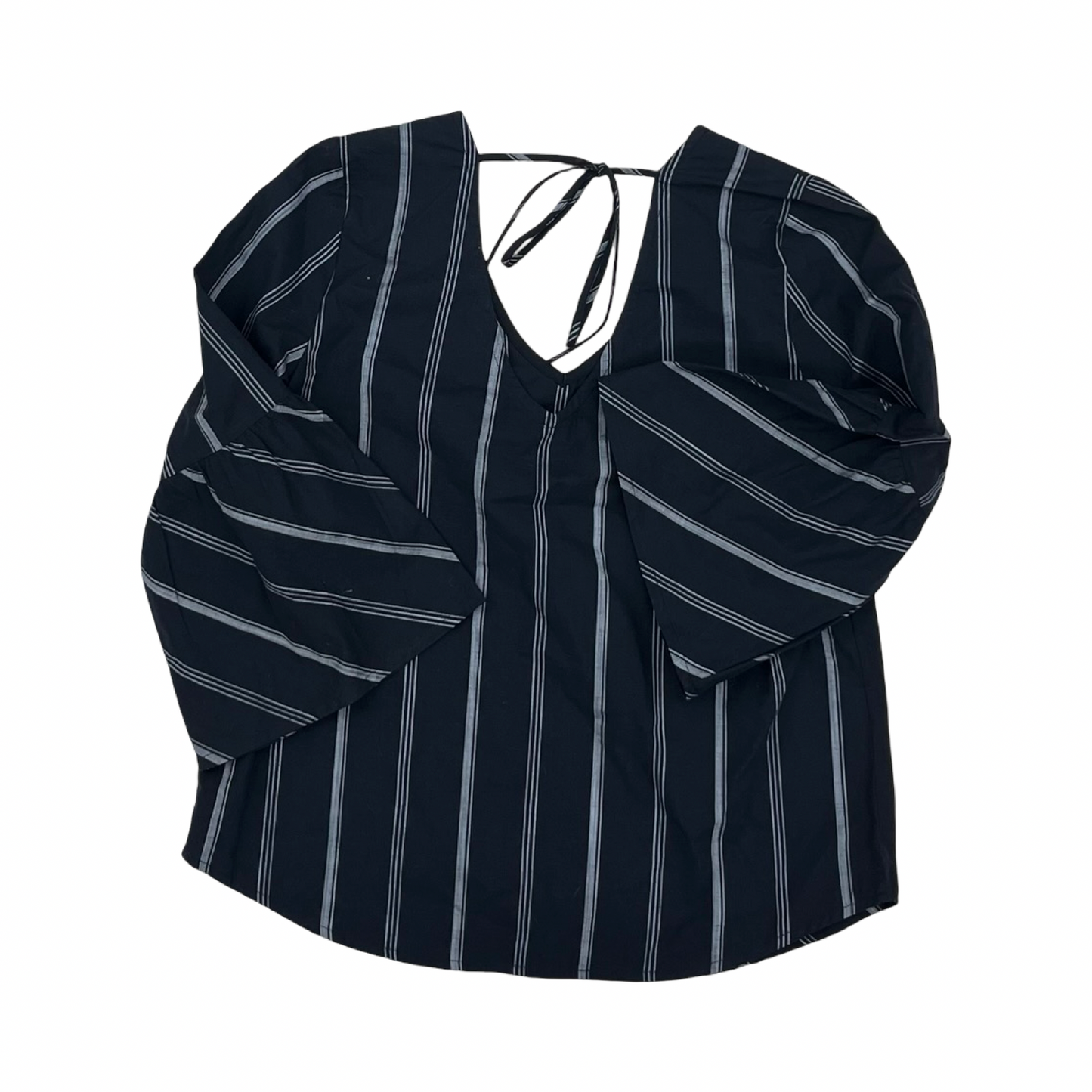 Blouse Ls By Tommy Hilfiger In Navy, Size:S