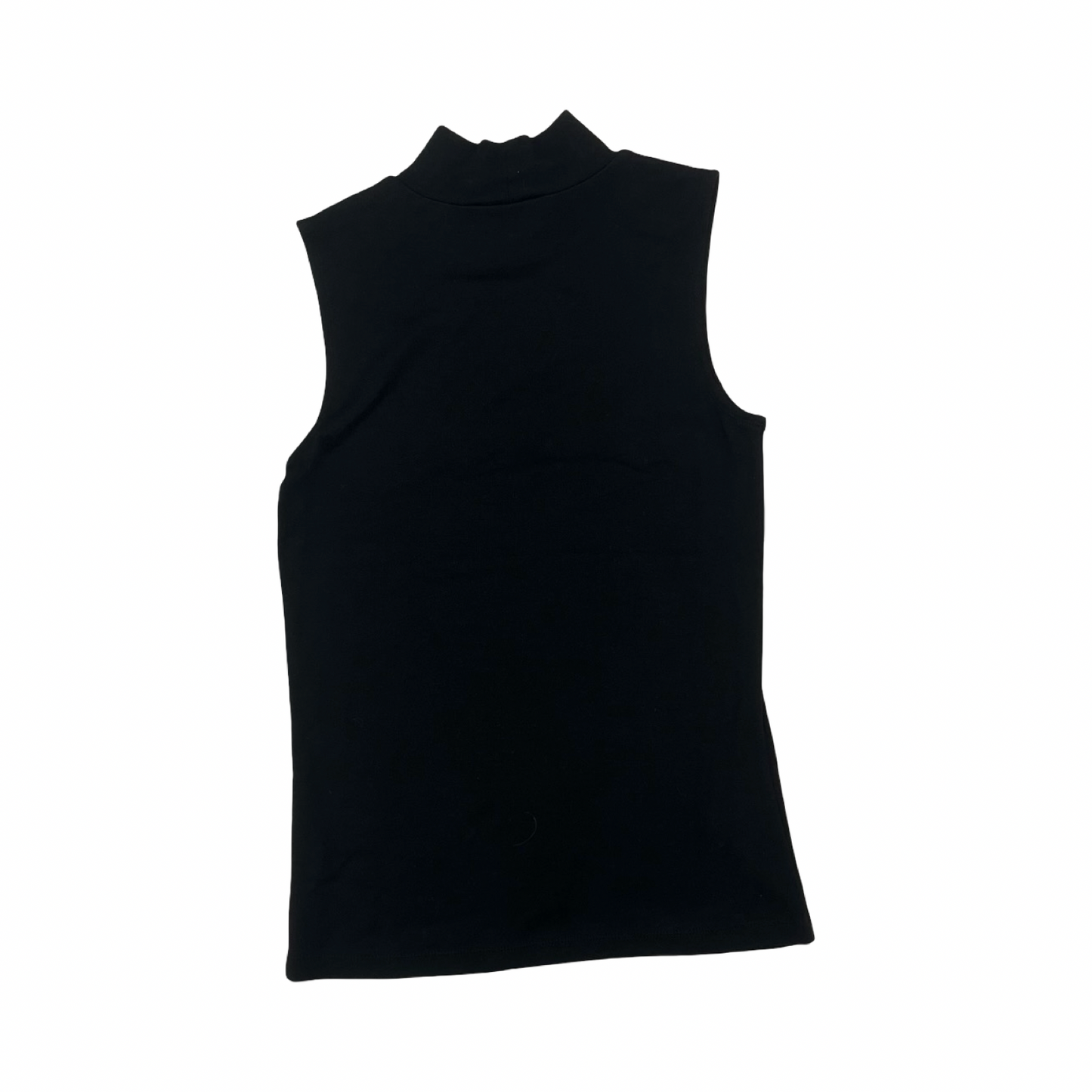 Top Sleeveless By Croft And Barrow In Black, Size:S