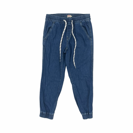 Pants Joggers By Levis Capital E In Blue Denim, Size:S