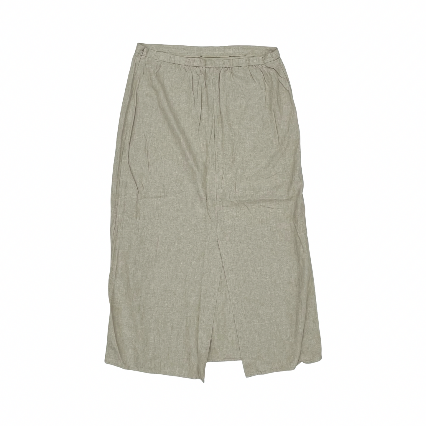 Skirt Midi By Old Navy In Tan, Size:Xl