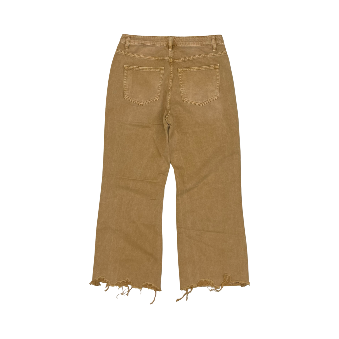 Jeans Straight By Vervet In Brown, Size:6