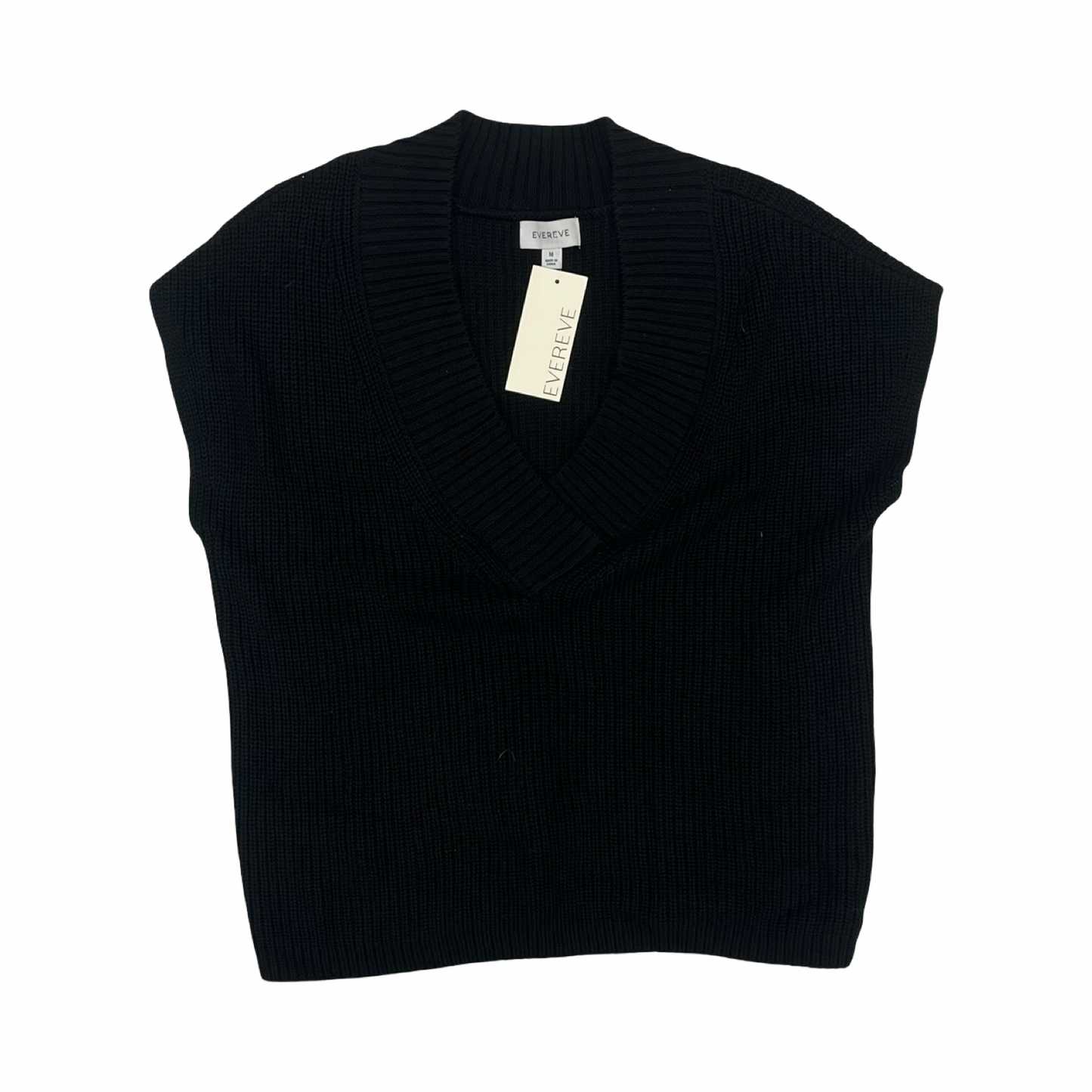 Sweater Ss By Evereve In Black, Size:M