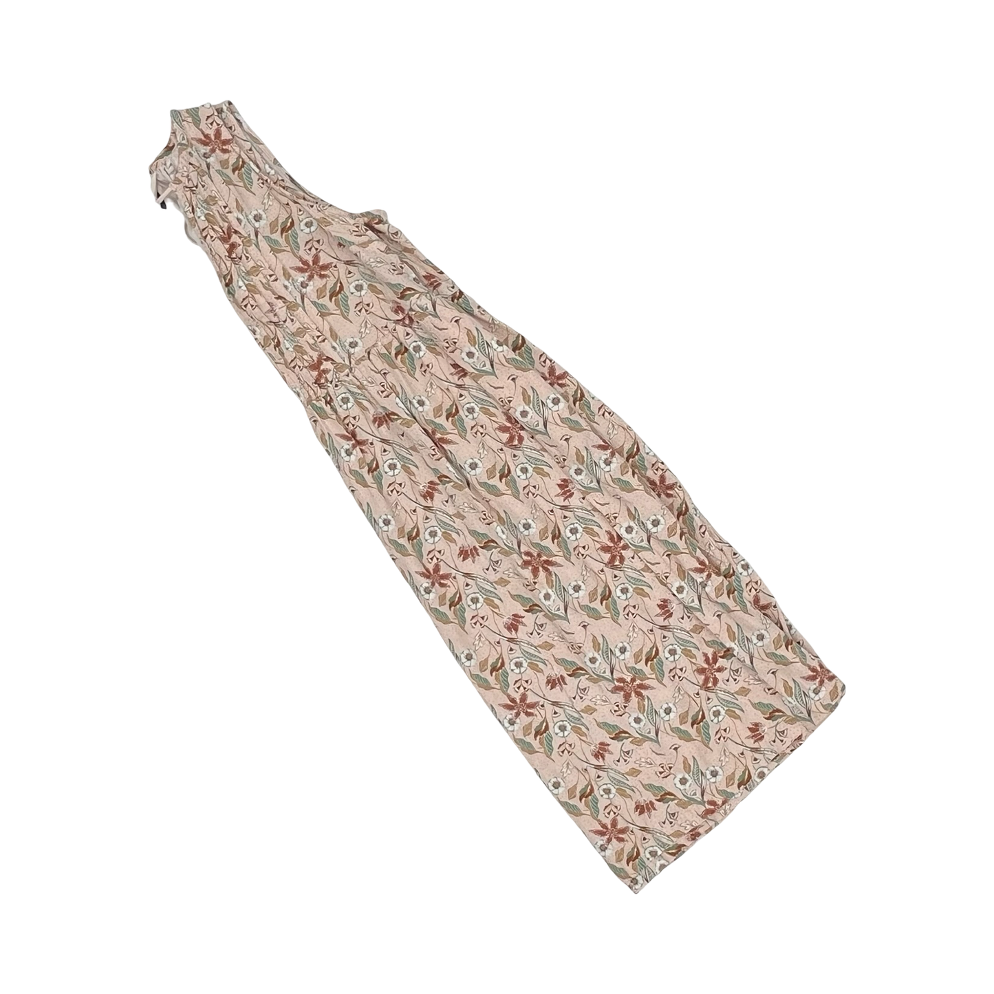Dress Casual Midi By Universal Thread In Brown & Pink, Size:S