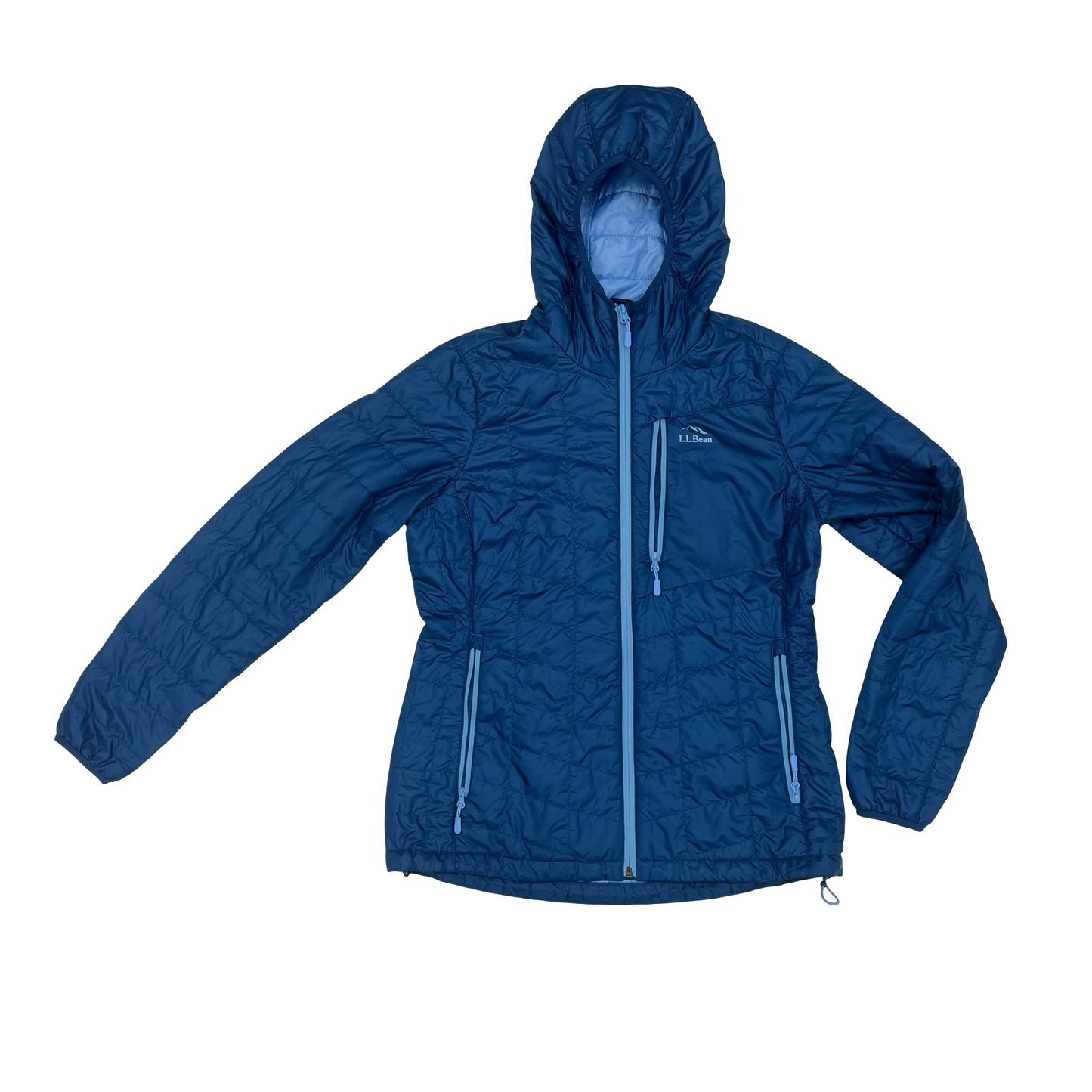 Jacket Puffer & Quilted By L.L. Bean In Blue, Size:S