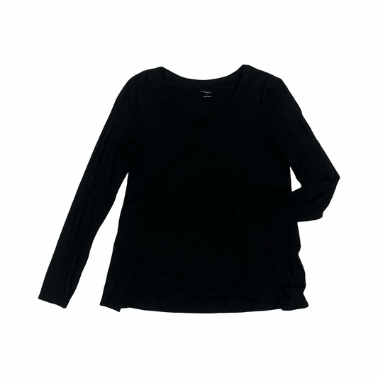 Top Ls By Daily Ritual In Black, Size:M