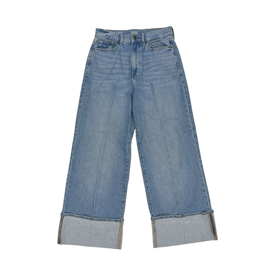 Jeans Wide Leg By Ana In Blue Denim, Size:8