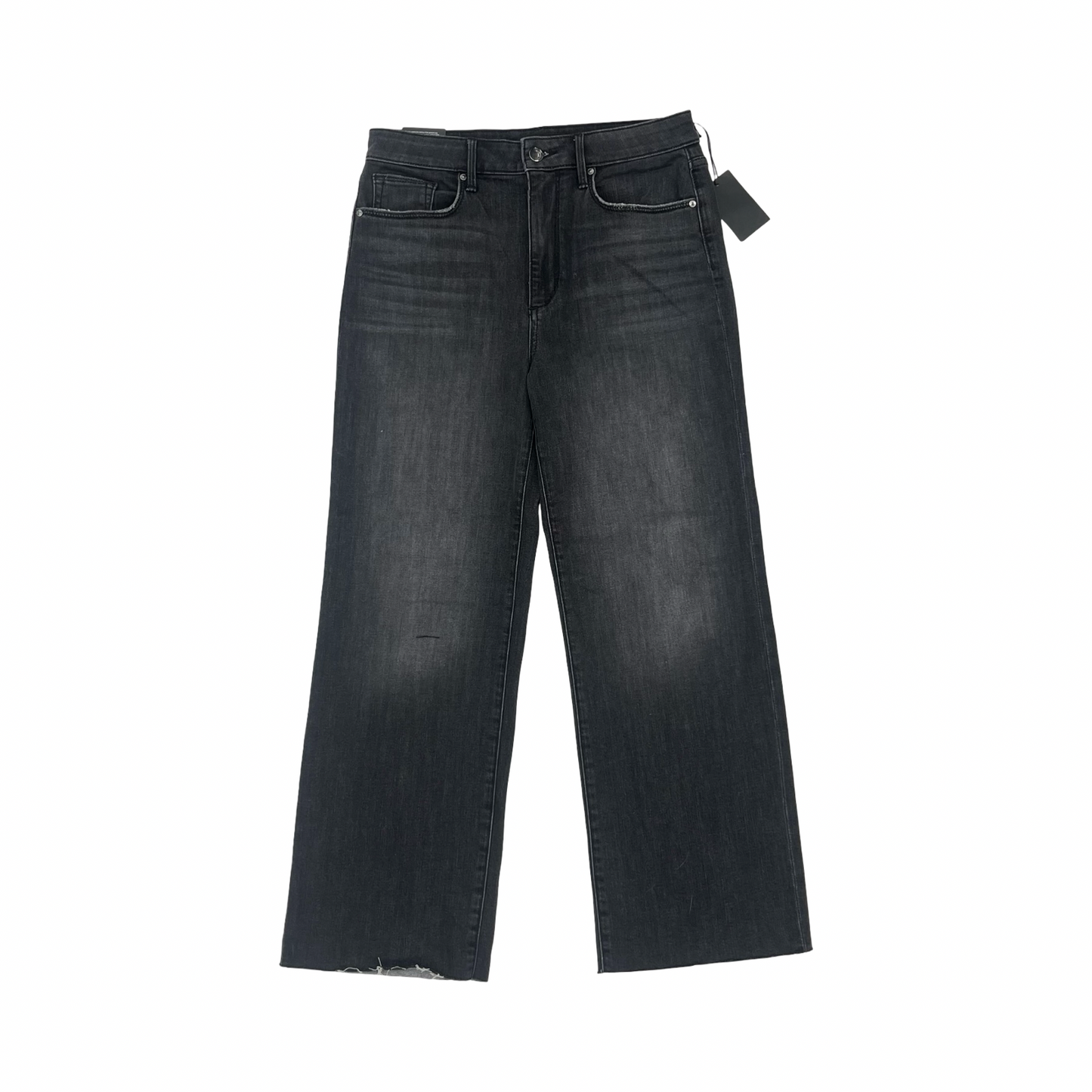 Jeans Wide Leg By Joes Jeans In Black Denim, Size:4