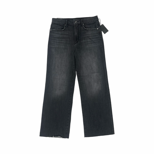 Jeans Wide Leg By Joes Jeans In Black Denim, Size:4