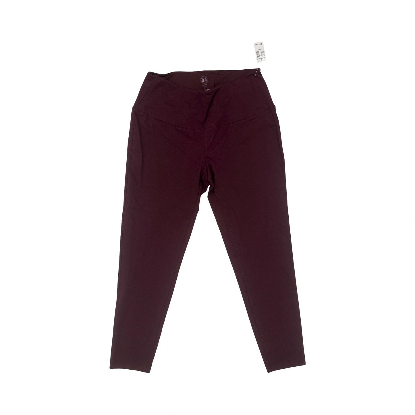 Pants Leggings By W62 In Red, Size:2X