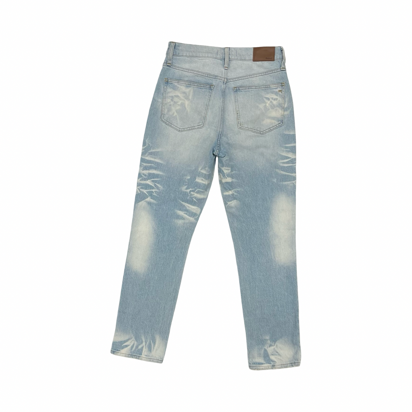 Jeans Straight By Madewell In Blue Denim, Size:4