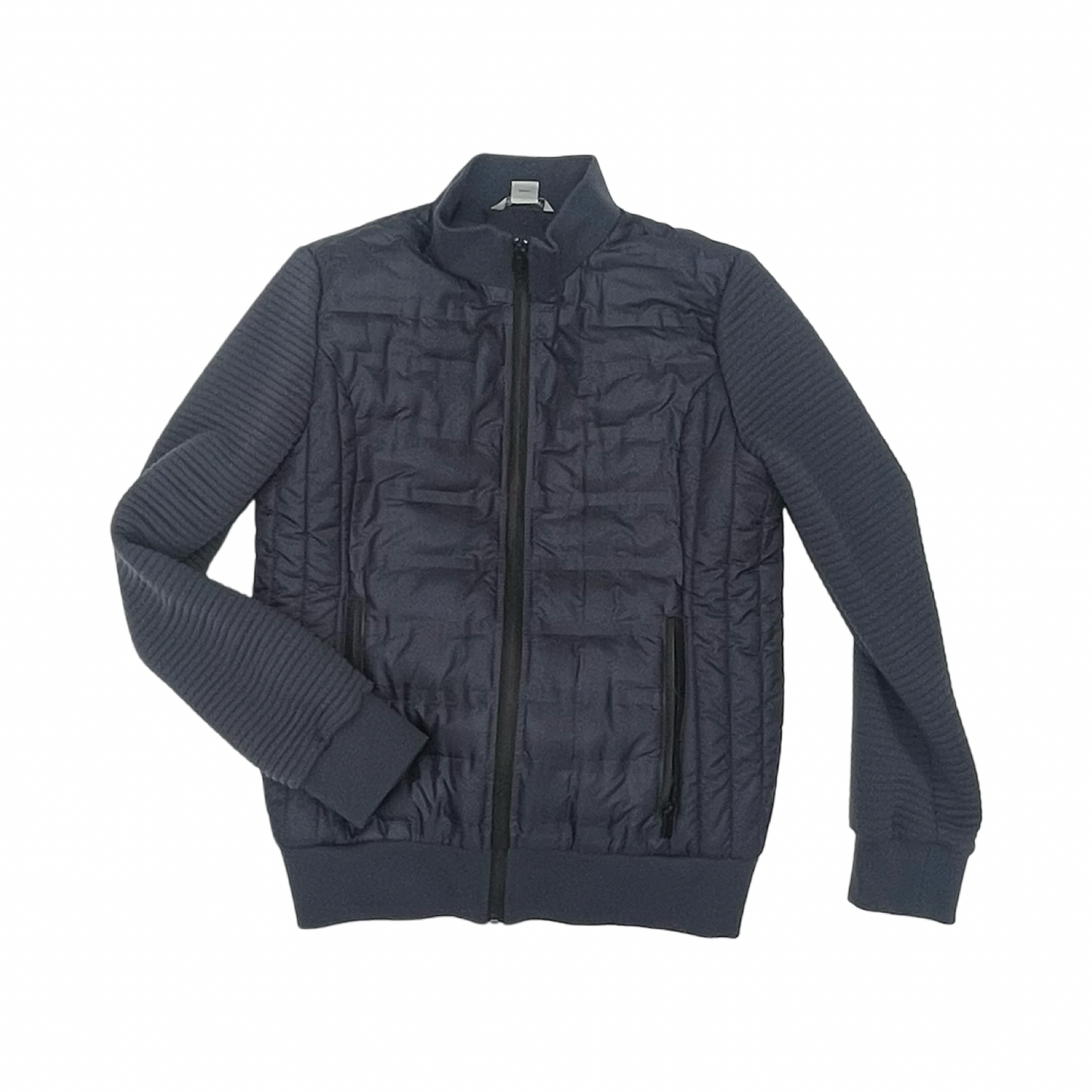 Jacket Puffer & Quilted By Gaiam In Blue, Size:M