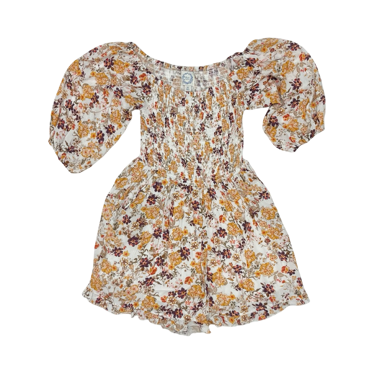 Romper By Blue Rain In Floral Print, Size:Xs