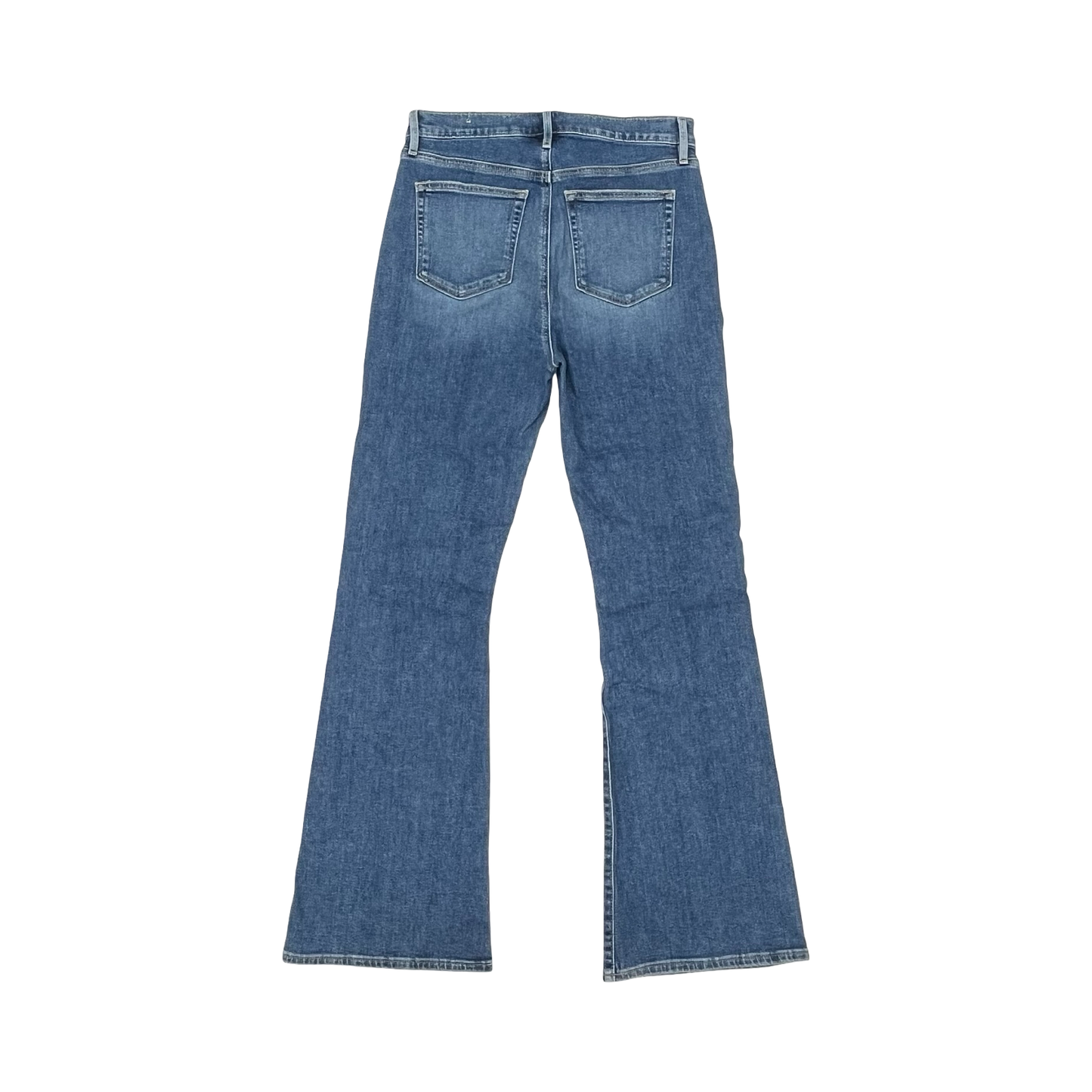 Jeans Flared By Loft In Blue Denim, Size:6