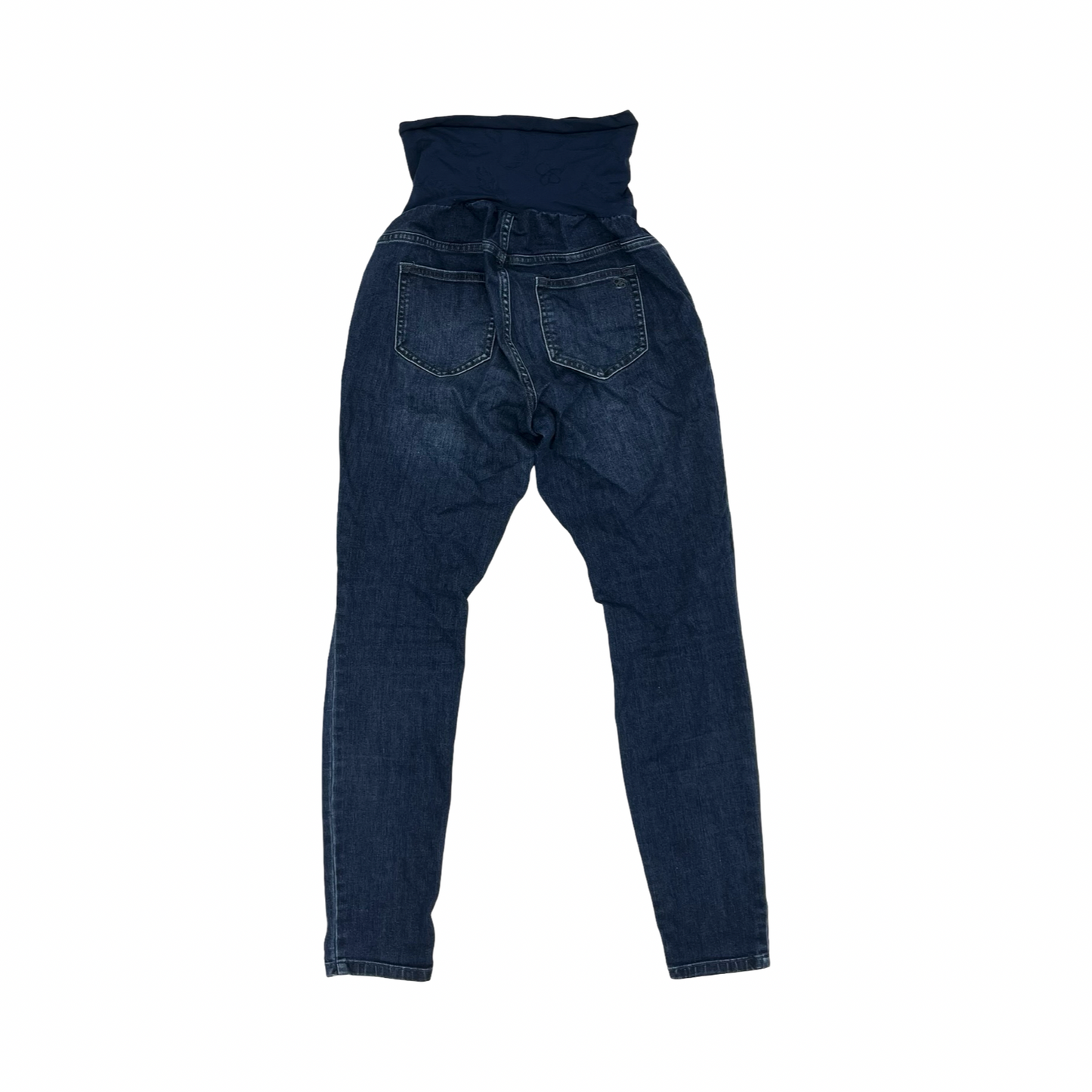 Mat Jeans By Jessica Simpson Maternity In Blue Denim, Size:M