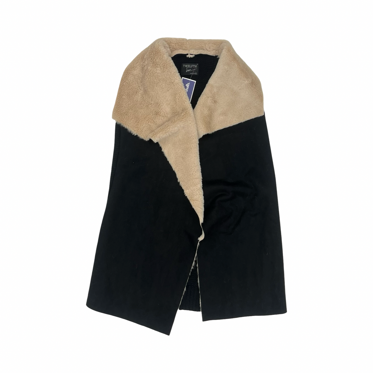 Vest Other By Clothes Mentor In Black & Brown, Size:L