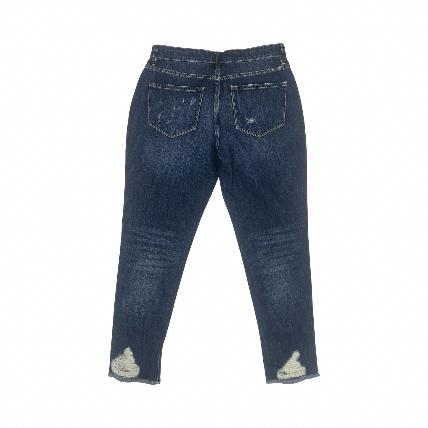 Jeans Straight By Kancan In Blue Denim, Size:4