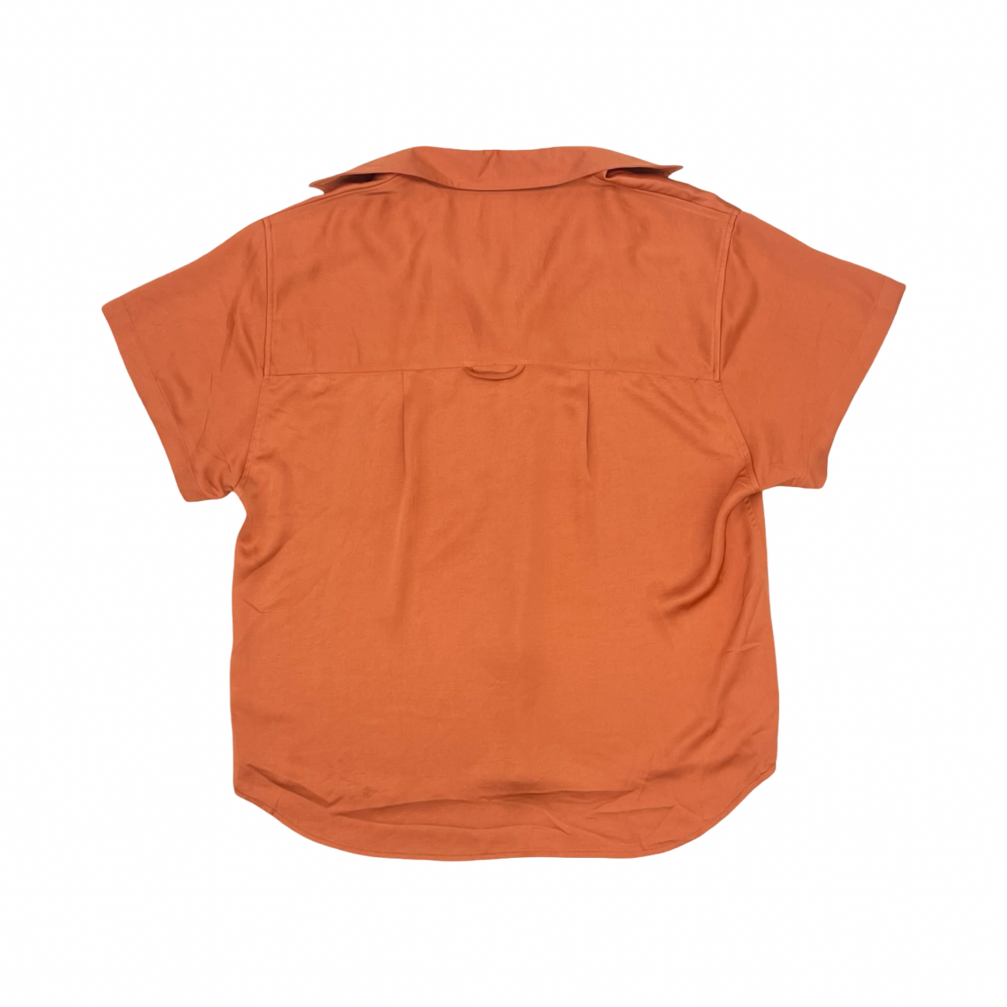 Blouse Ss By A New Day In Orange, Size:Xs