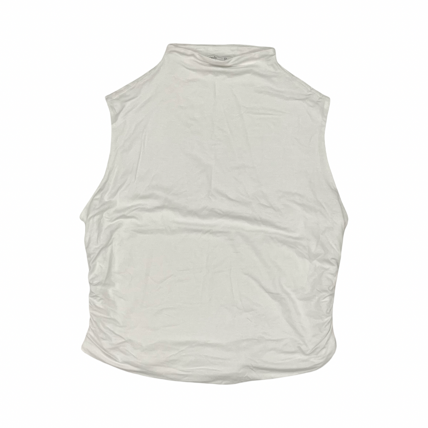 Top Sleeveless By Ophelia Roe In White, Size:Xl