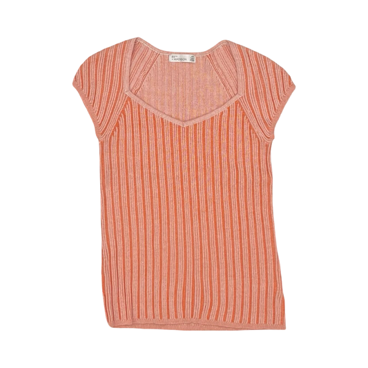 Sweater Ss By 89Th And Madison In Orange, Size:M