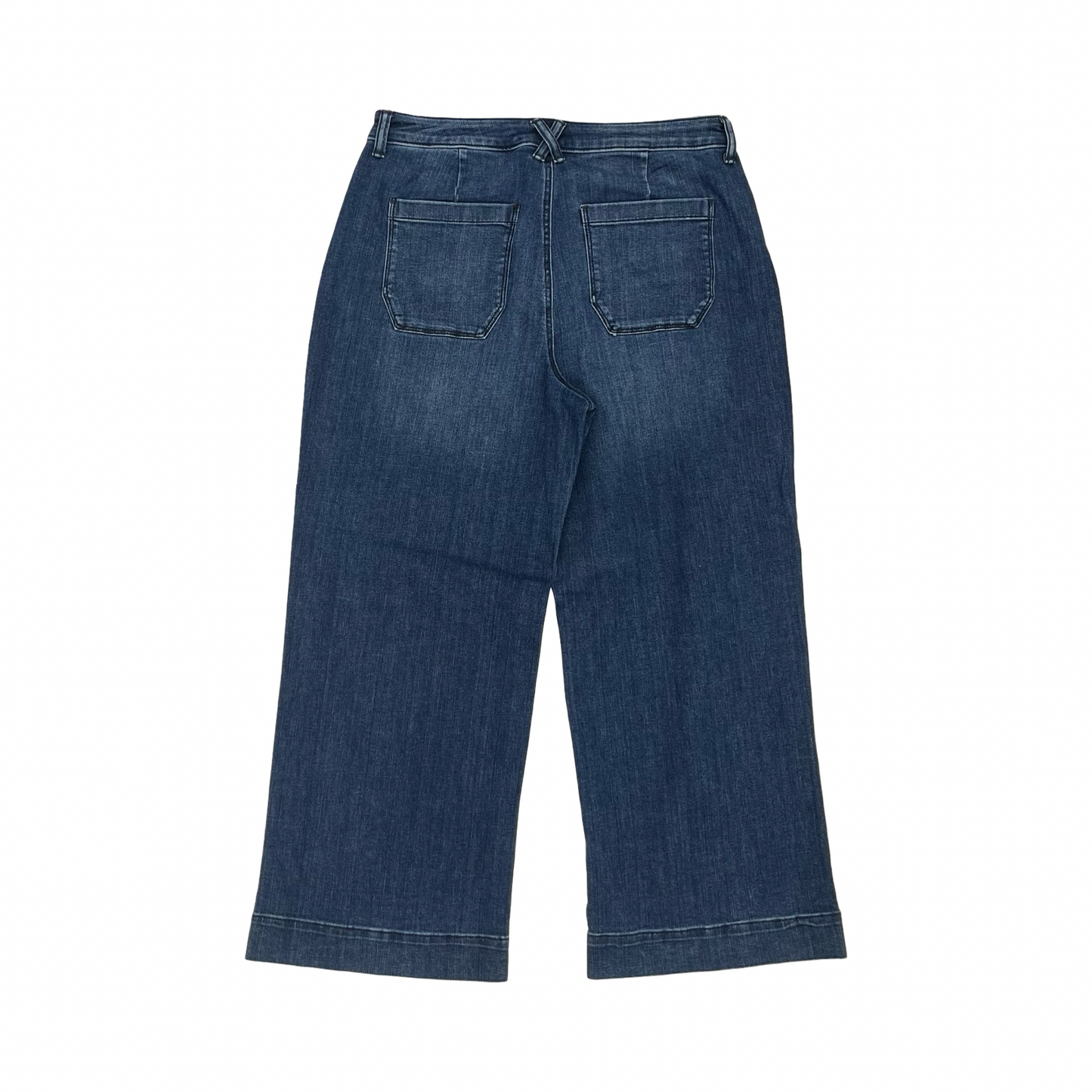 Jeans Wide Leg By Sonoma In Blue Denim, Size:14