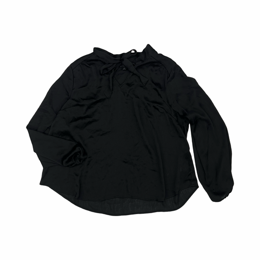Blouse Ls By Torrid In Black, Size:1X