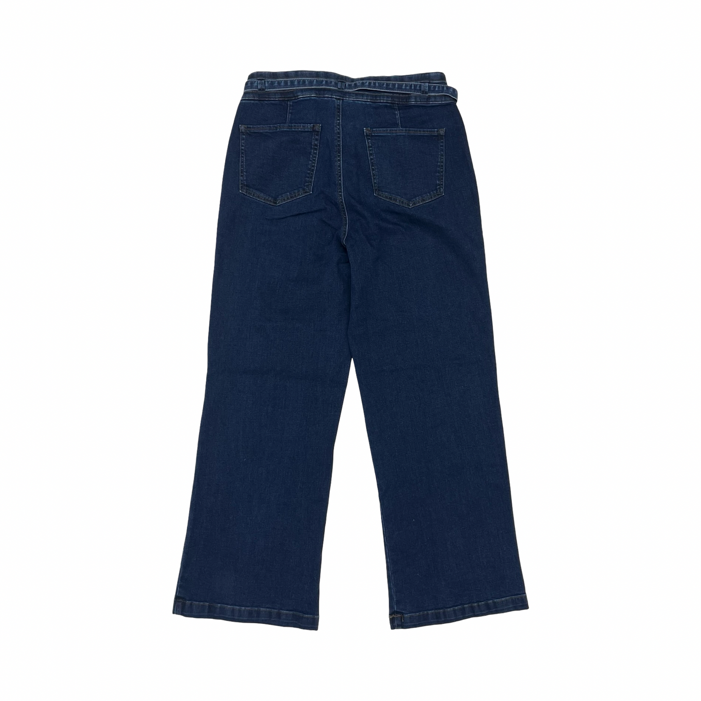 Jeans Wide Leg By Draper James In Blue Denim, Size:12