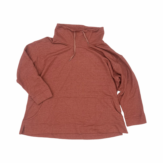 Sweatshirt Collar By Cj Banks In Orange, Size:3X