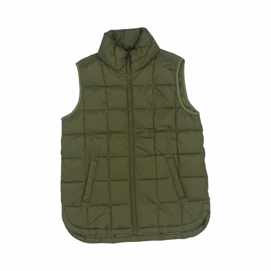 Vest Puffer & Quilted By Gap In Green, Size:M