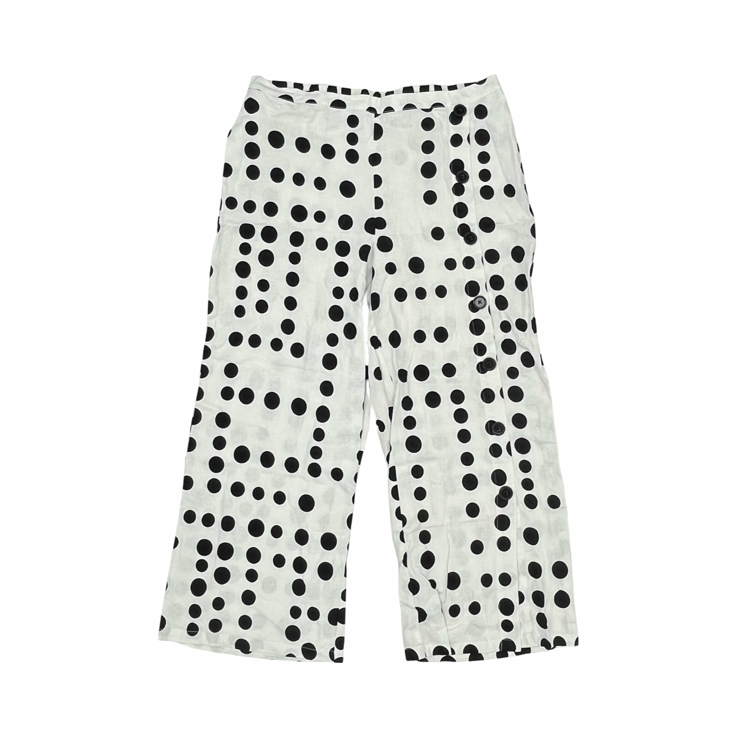 Pants Linen By Cato In Polkadot Pattern, Size:1X
