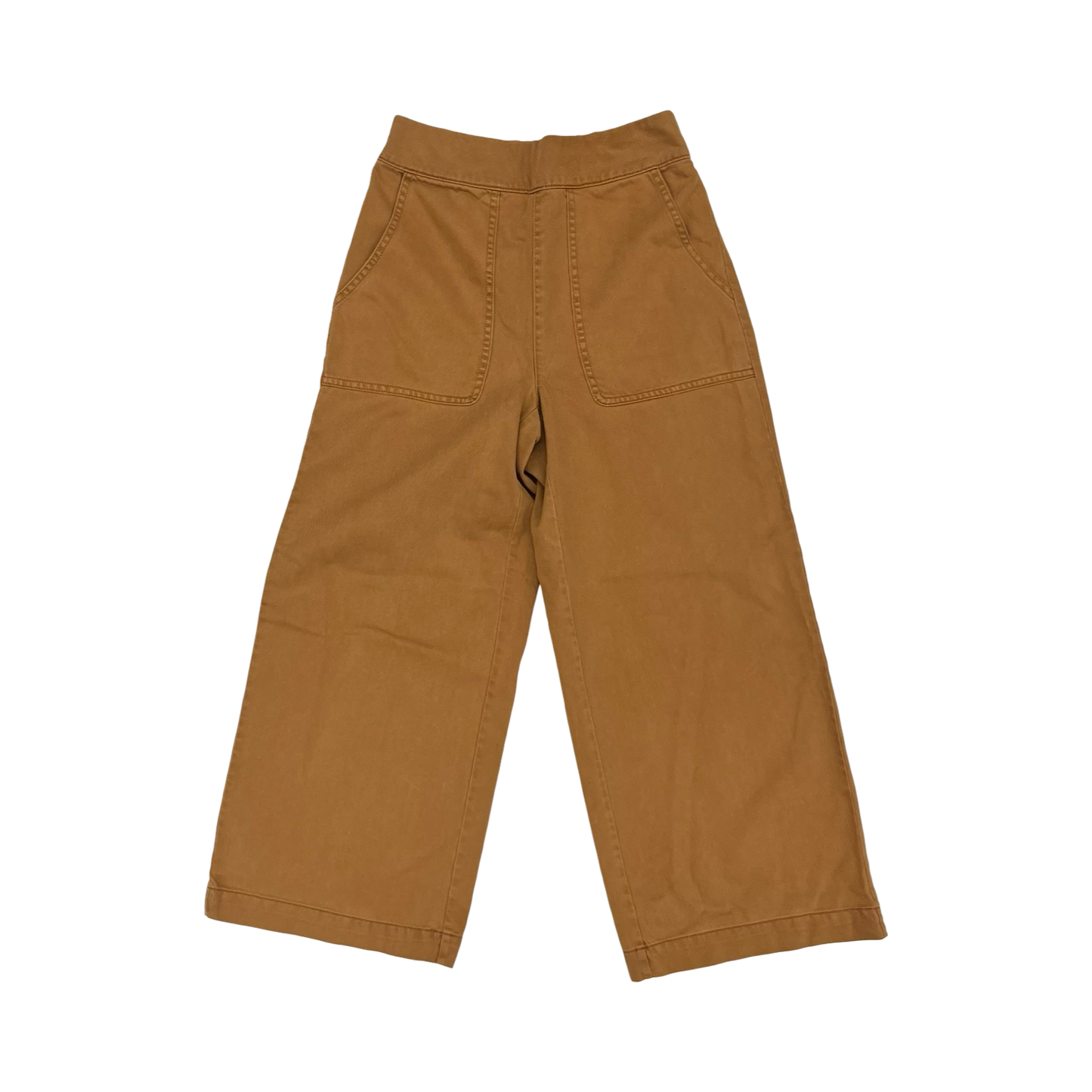 Pants Wide Leg By Nicole Miller In Brown, Size:2