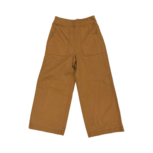 Pants Wide Leg By Nicole Miller In Brown, Size:2