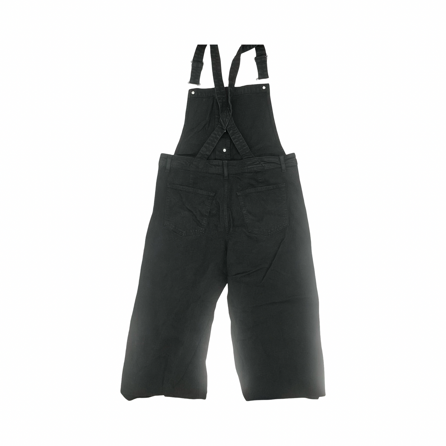 Overalls By Universal Thread In Black Denim, Size:16