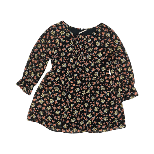 Tunic Ls By Free People In Floral Print, Size:2