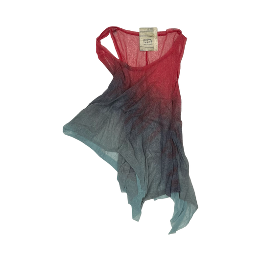 Tank Top By Clothes Mentor In Blue & Red, Size:S