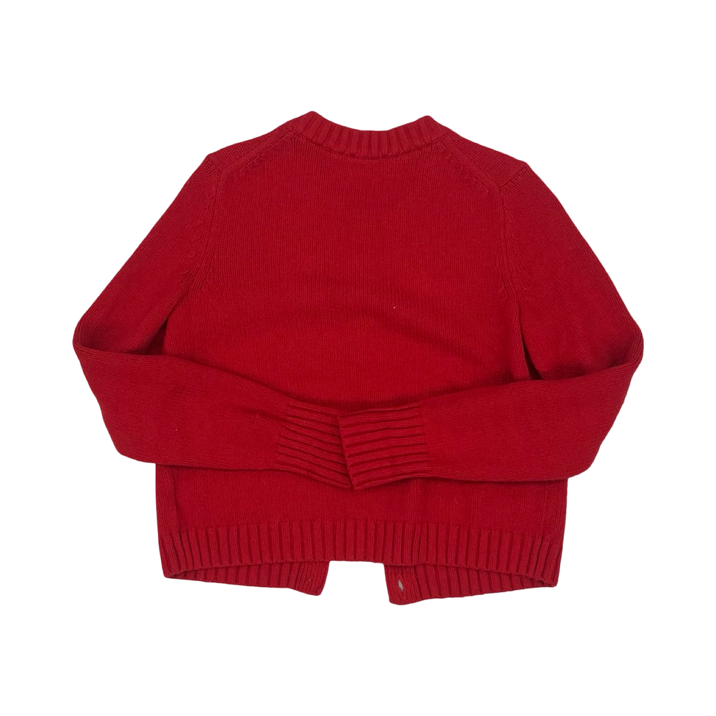 Sweater Cardigan By Gap In Red, Size:Xs