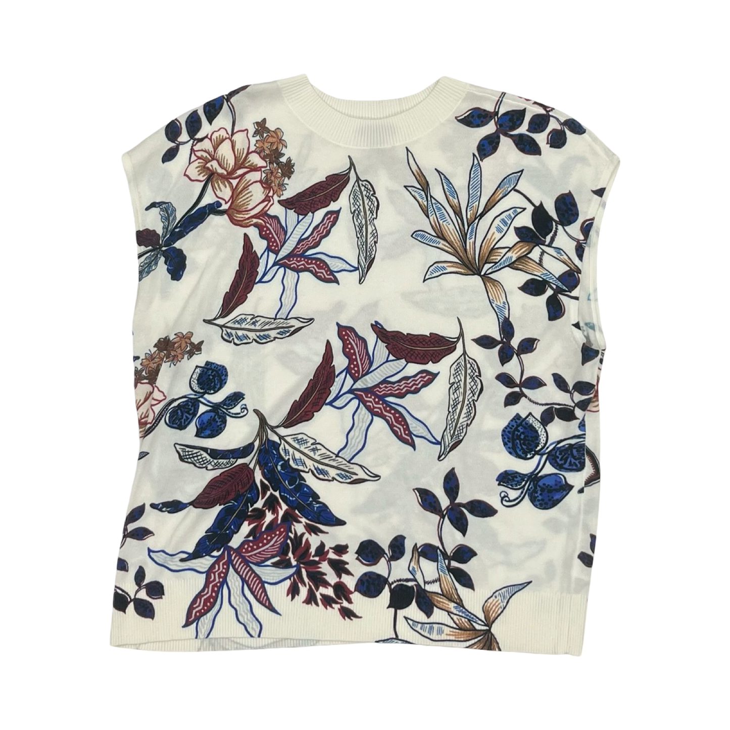 Sweater Ss By Talbots In White, Size:Xlp