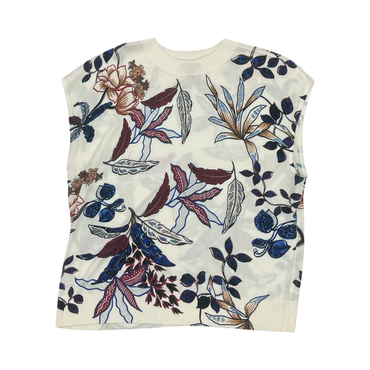 Sweater Ss By Talbots In White, Size:Xlp