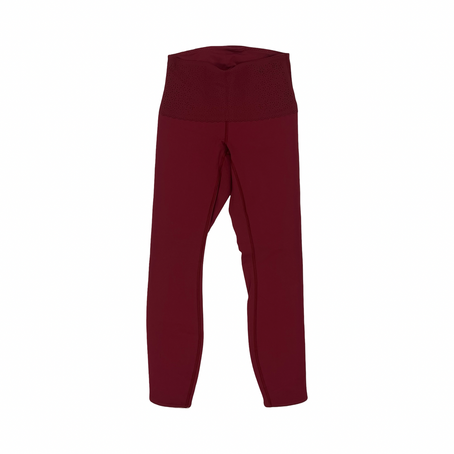Athletic Leggings By Lululemon In Red, Size:S