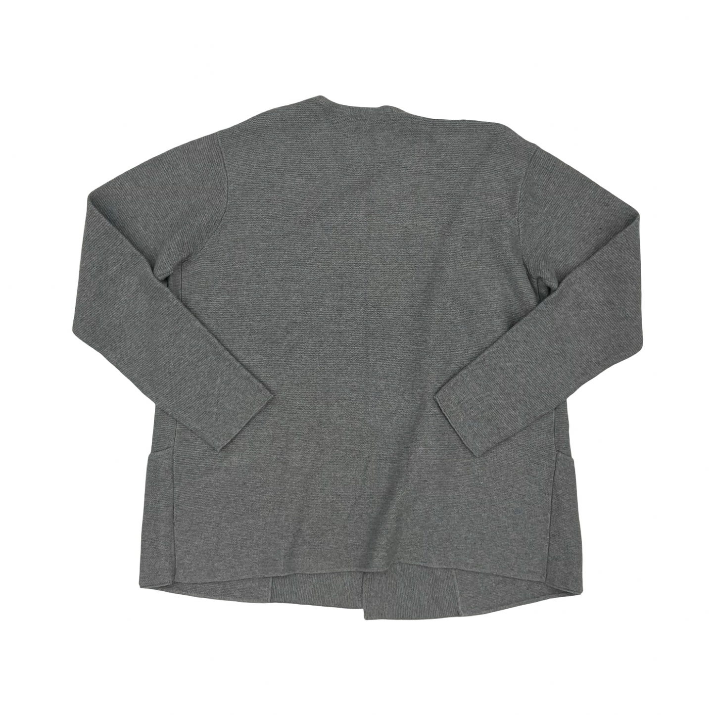 Sweater Cardigan By Pure Jill In Grey, Size:S