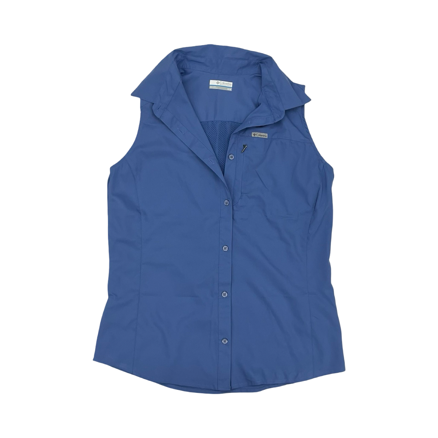 Athletic Tank Top By Columbia In Blue, Size:M