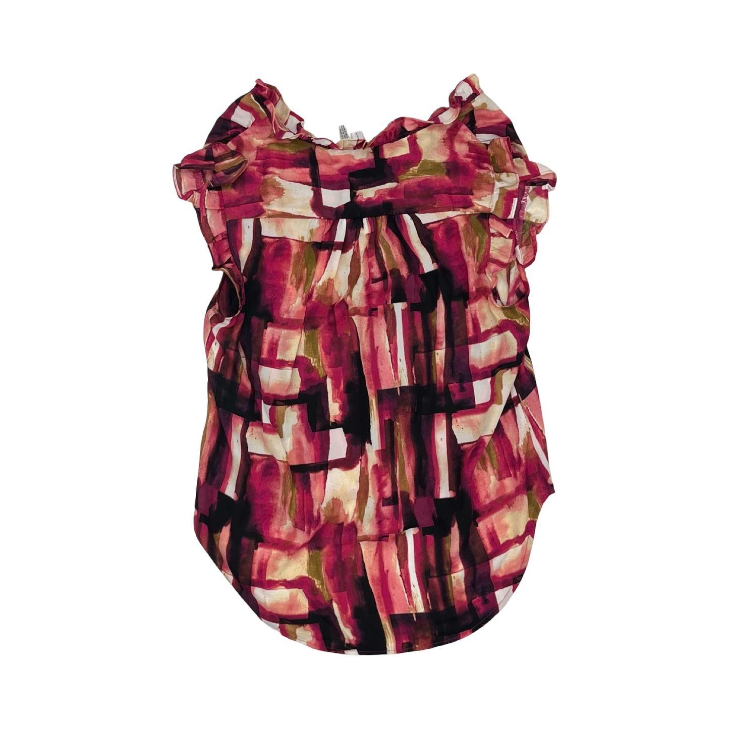 Blouse Ss By Dkny In Pink, Size:L