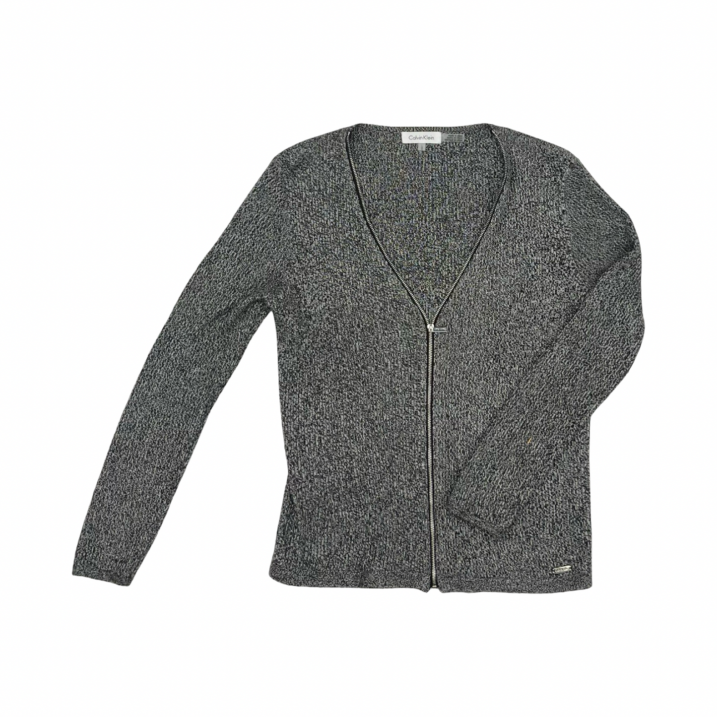 Sweater By Calvin Klein In Grey, Size:L