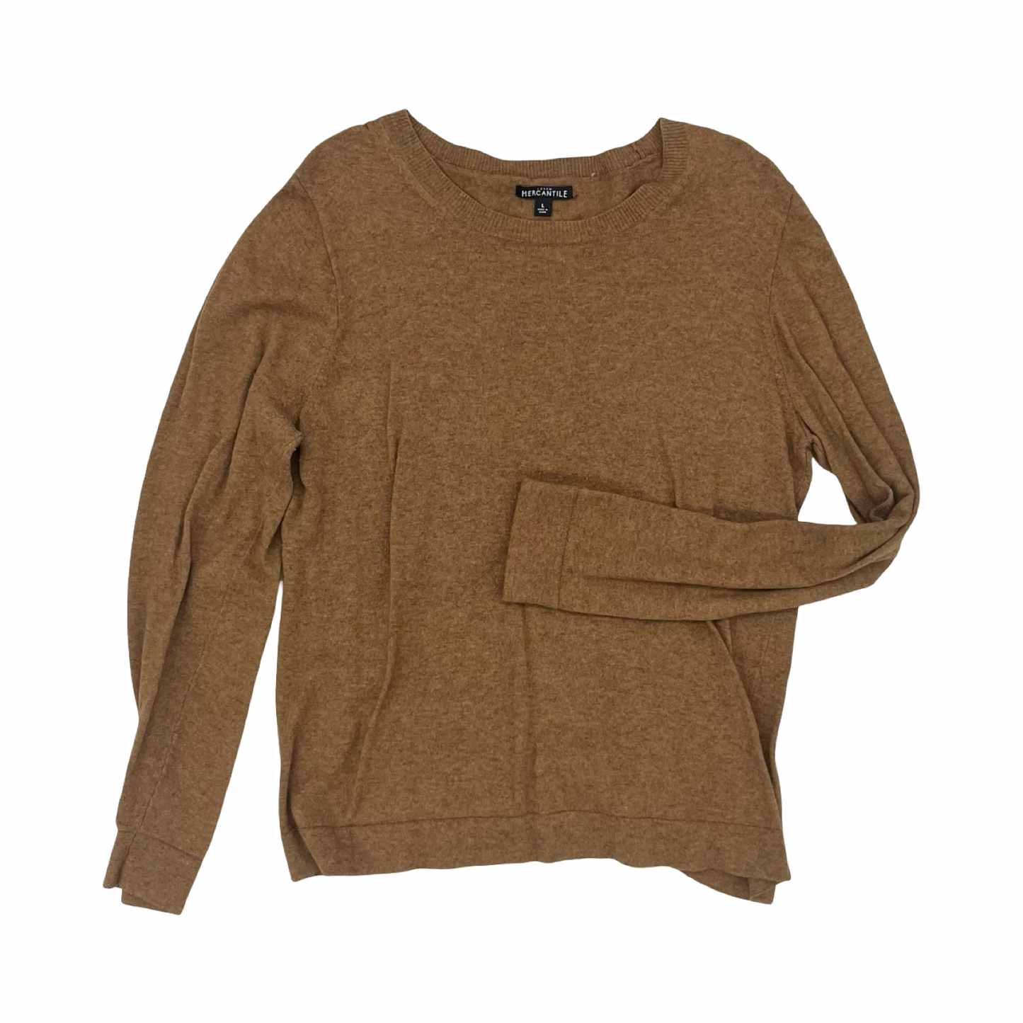 Sweater By J. Crew In Brown, Size:L