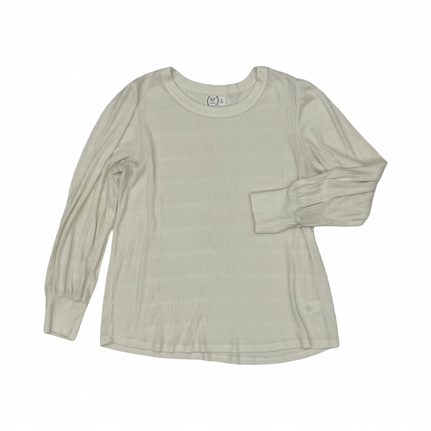 Top Ls By Maurices In Cream, Size:Xl