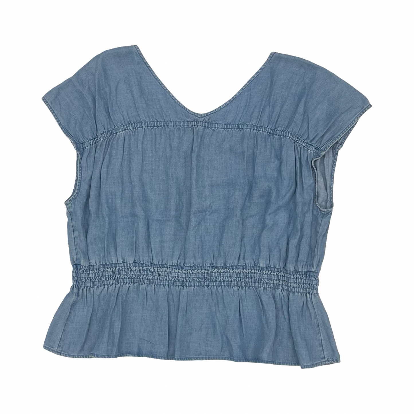 Blouse Ss By Sonoma In Blue, Size:Xxl