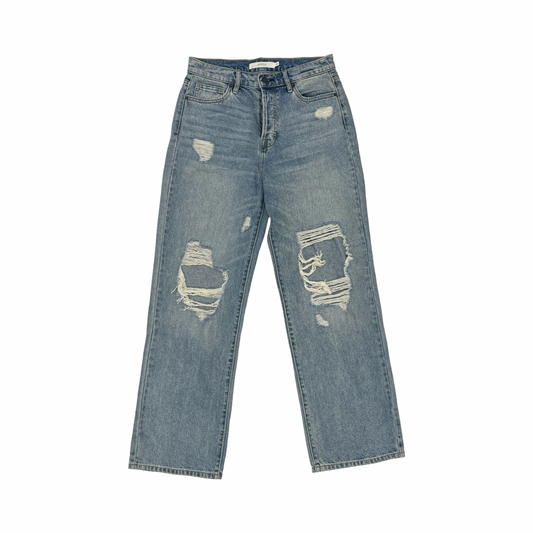 Jeans Straight By Hidden In Blue Denim, Size:8